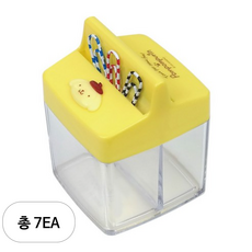 바이하츠 사각 자석 크립통, 폼폼푸린, 7개