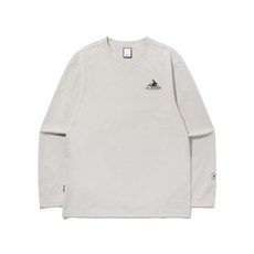 매장정품 아이더 EIDER THERMOLOCK 써 긴팔 라운드 티셔츠_OATMEAL GREY DMU24202KV 106714