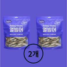 [Tabby] 테비 트릿 열빙어 100% 동결건조, 2개, 300g, 100% 열빙어