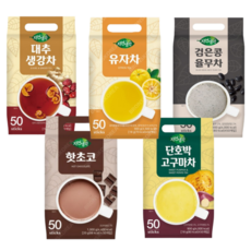 희창 자연생각 국산차 50개입, 단호박고구마차, 1세트