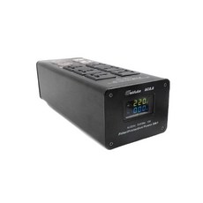 오디오 노이즈 필터 220V 증폭기 서지 전자기 제거 앰프용 블랙