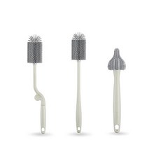 小獅王辛巴 Simba 白金矽膠旋轉奶瓶刷, 小石灰,奶嘴刷, 1個