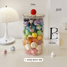 아크릴보관함 피규어보관함 블라인드박스수납함 투명수납통 굿즈보관함 피규어진열함 아크릴정리함 디스플레이케이스 투명케이스 장식품보관함 데스크수납함 소품정리함 대용량, 1개