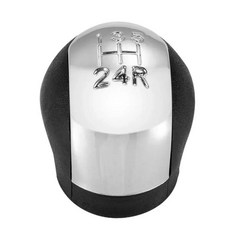 수동 변속기 크롬 속도 기어 시프트 노브 핸드볼 시프터 레버 자동차, 1개, 3. 13524R