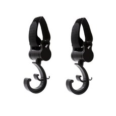 아토즈 이중 오토바이 봉지걸이 헬멧 후크 배달 고리 퀵보드 자전거 다용도 멀티봉지고리 핸들걸이 스쿠터, 다용도 봉지걸이 2개