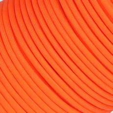 5M/15M/30M 7 코어 550 Paracord 4mm 낙하산 야외 캠핑 생존 로프 키트 우산 매는 밧줄 스트랩 빨랫줄, 04 30m spool version, 06 11 orange, 1개
