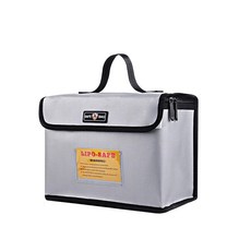 리튬 배터리 보관 방화 배터리용 파우치 수납 캐비닛 보호 방폭, 24x6.5x18.5cm, 기타 종류, 1개