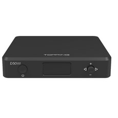 TOPPING D50 III 桌面式 DAC 支援 PEQ 解碼, 1個, 黑色