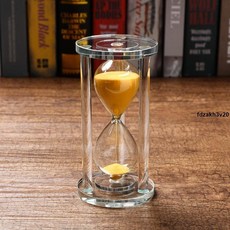 沙 畢業季水晶沙漏15/30/60分鐘計時器流沙裝飾情人生日禮物創意擺件, 藍色,60分鐘禮盒