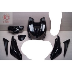 EG部品 新勁戰六代/勁戰6代 B8R 機車車殼 (烤漆部份 黑) 附發票-車殼玩家, 1個, 龍頭+H殼+側蓋LR+邊軌L+R