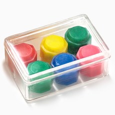 민화샵 전통 마음응급키트 공기놀이 6알 케이스 공깃돌 공기알 6개 명절 설날 추석 소근육 발달 놀이, 1통