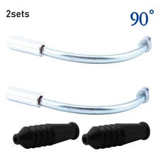 자토바이 호환 MUQZI 자전거 V 브레이크 국수 벤드 튜브 보호 슬리브 MTB 도로 90/110 학위 케이블 파이프