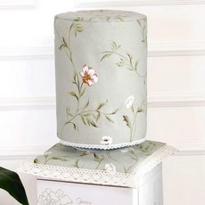 심플 면 린넨 생수통 커버 덮개 정수기 먼지 방지, 1개