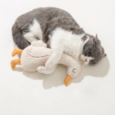 고양이 장난감 캣닢 인형 오리 여우 모양 스트레스 해소 혼자 놀이, 1개 1개