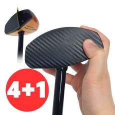 반샐리 리얼카본 파크골프채 보호 필름, 5개, 카본블랙