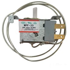 2핀 냉동 냉장고 온도 6A 가능 조절기 220V-250V WPF-18과 조절기 범용 AC 및 미니 호환 WPF-16 WPF-20 60Hz, 2핀 냉동고 냉장고 온도 조절기 범용 WPF-20, 미