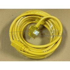 榮展五金 2C/3.5/30尺 台灣製造 電精靈 新安規 十字動力線 軟線帶燈款動力延長線, 1個