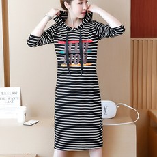 엘레스 여성원피스 롱티셔츠 니트원피스 긴팔원피스 여성긴팔티셔츠 라운드넥 긴소매 긴팔 미디원피스