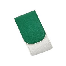 엔포유 골프 공 가죽 케이스 볼 주머니 국내제작, 그린, 1개