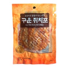 씨너스 한결 구운 쥐치포 27g, 1개