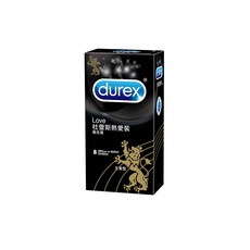Durex 杜蕾斯 熱愛王者型保險套, 1個, 8個裝