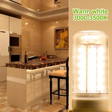 Recessed LED 통 디밍이 가능한 천장 램프 스포트라이트 실내 조명 홈 Ac110V 220V, [01] Warm White, [03] 15W, [02] E27, 1개