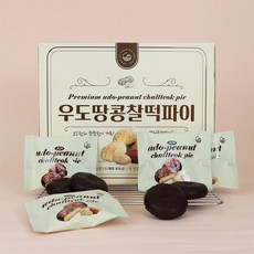 청우식품 우도땅콩 찰떡파이, 258g, 1개