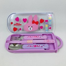 日本製 SKATER 邦妮兔 餐具組, 1個