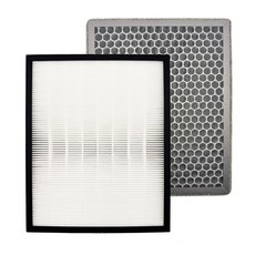 Winix Zero AZBU380-HWT空氣清淨機(Costco好市多適用) HEPA活性碳濾網 濾芯, 1個, HEPA*1+活性碳*1=一組, TY0054