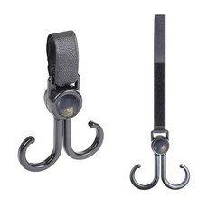 더블 후크 유모차 걸이 찍찍이 가방 고리 DD-12503, 더블 후크 유모차 걸이 찍찍이 가방 고리 DD-1250