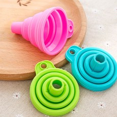 접이식 실리콘 깔때기 기름 오일 깔대기 RD-10232 kmy+09416lR