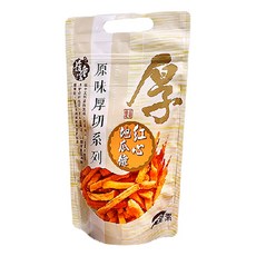 金山藷童瑤 原味厚切系列 紅心地瓜條, 200g, 1包