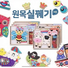 원목 실꿰기 세트 8종, 거북이, 1개