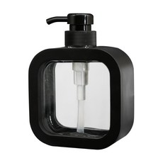 욕실 디스펜서 샴푸병 리필용기 샴푸용기 공병 500ml, 투명500ml