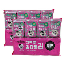 김앤김 김도둑 The 맛있는 김다운김 (x), 16개, 4g