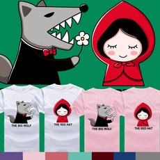 艾咪E舖 大野狼小紅帽情侶裝