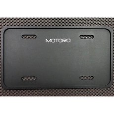 VOS偉士狗肉車坊 Motoro高強度6mm厚7碼車牌框 春天 衝刺 LX GOGORO EC-05 AI-1 UR-1, 1個