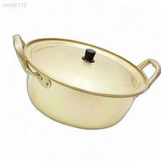 대성 양은 냄비 찌게 라면 노란 양수 16cm 양수냄비 된장찌개냄비, 상세페이지 기재
