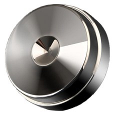 스테인리스 스틸 방진 스피커 사운드 기어와 호환되는 충격 방지 스탠드 패드 스파이크, 45mm x 15mm