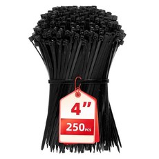 HAVE ME TD 지퍼 타이 20.3cm(8인치) 100팩 블랙 타이 36.3kg(80파운드) 인장 강도 셀프 잠금 나일론 케이블 실내 및 실외 사용을 위한 와이어 31