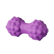 花生造型按摩球 筋膜放鬆按摩器 深層肌肉按摩 輕巧便攜, [花生球]紫色, 1個