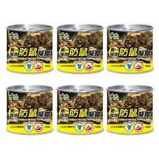 快樂屋 第一強效防鼠凝膠 120g, 1套, 6個裝