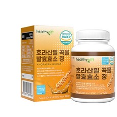 호라산 밀 곡물 발효 효소 콤부차 정 식약처 HACCP 인증, 1개, 90정
