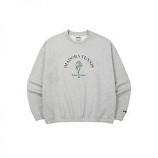 국내매장판 디아도라 블루밍 맨투맨 우먼 GREY 554348