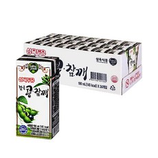 삼육두유 검은콩 참깨 두유, 190ml, 24개