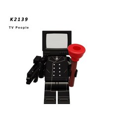 스키비디 토일렛 피규어 세트, 1개, [K2139] TV