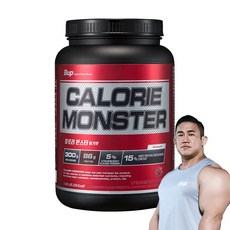 BUP 칼로리몬스터 딸기맛 체중증가 게이너, 1개, 1.5kg
