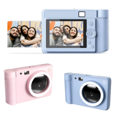 HPRT Z1 휴대용 즉석카메라 핸드폰 사진 인화 포토프린터+인화지 5매, 블루, 1개