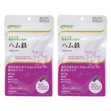 SSelect 血紅素鐵膠囊, 60顆, 2包
