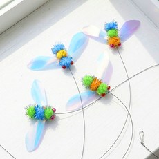 크레용펫 풍뎅이 고양이 낚시대 리필 교체 벌레 장난감, 1개, FREE